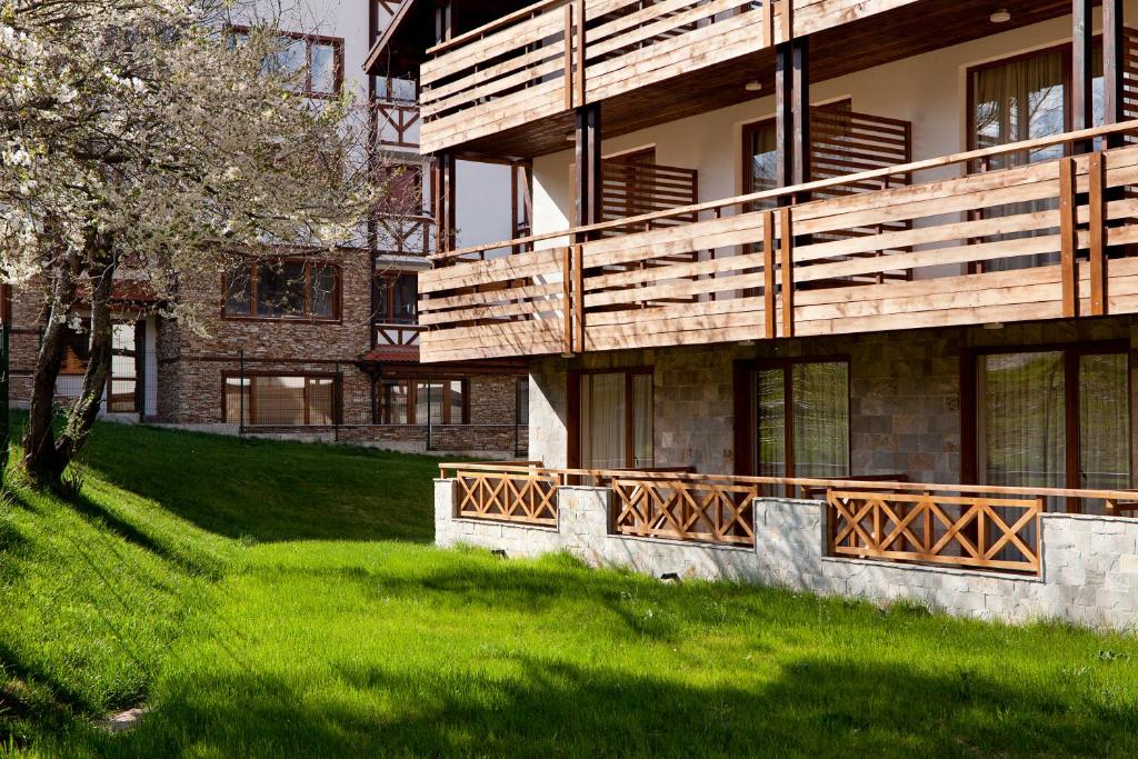 Zahrada ubytování Green Life Bansko
