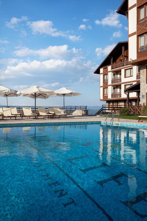 Bazén v ubytování Green Life Bansko nebo v jeho okolí