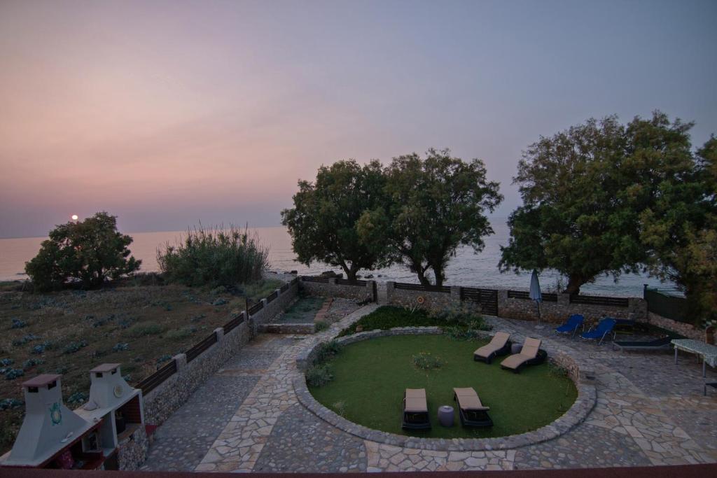 Zahrada ubytování Villa Thalassa Stavromenos beach