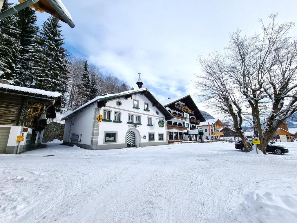 Hotel & Gasthof Taferne v zimě