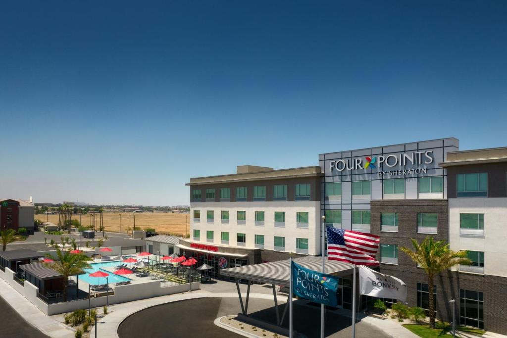 a view of a trump points hotel and casino at Four Points by Sheraton Yuma in Yuma