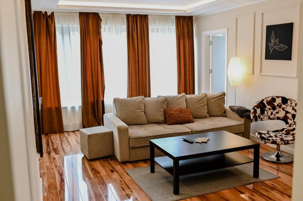Posezení v ubytování Onix Residence