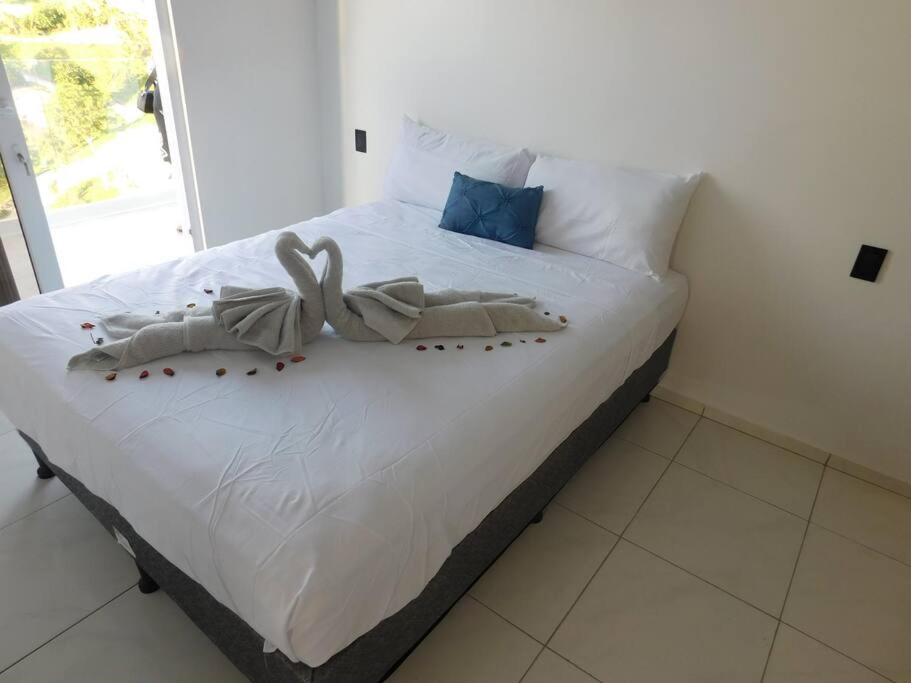 Voodi või voodid majutusasutuse Coral Views Resort - Villa uMaMi toas
