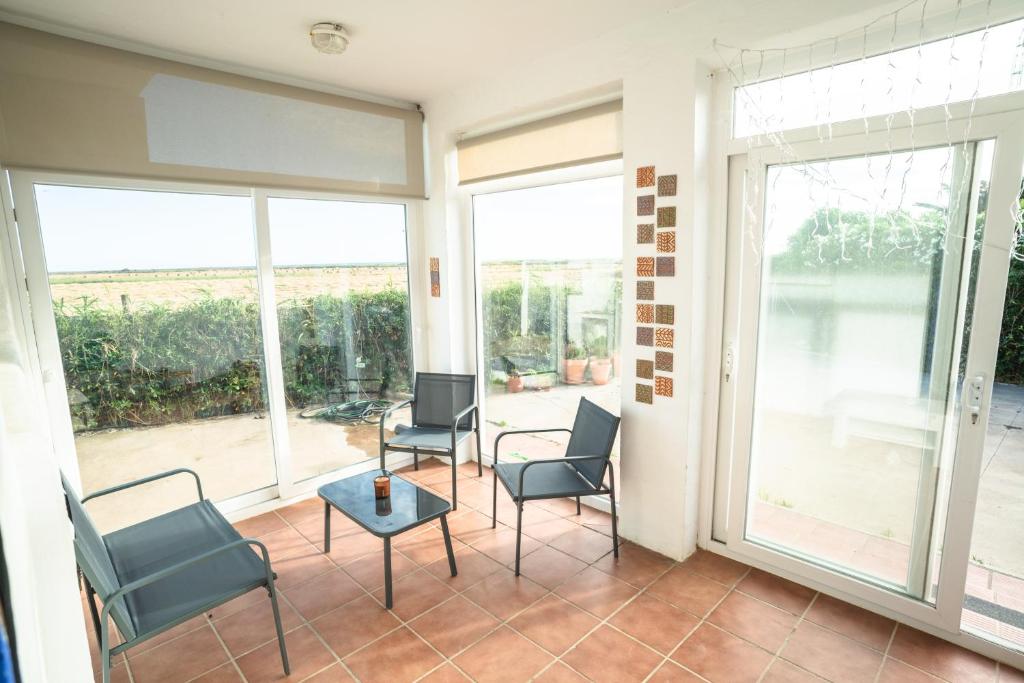Balkon lub taras w obiekcie Casa Mangueta