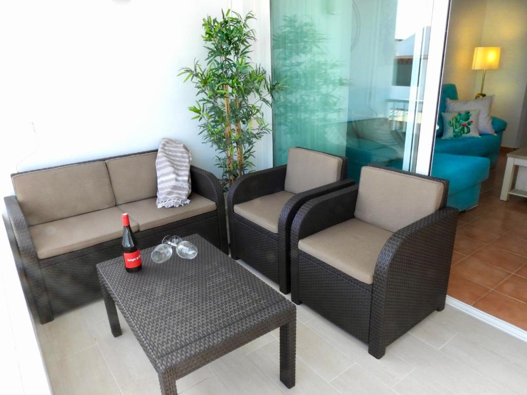 Posezení v ubytování Casa Mirasol