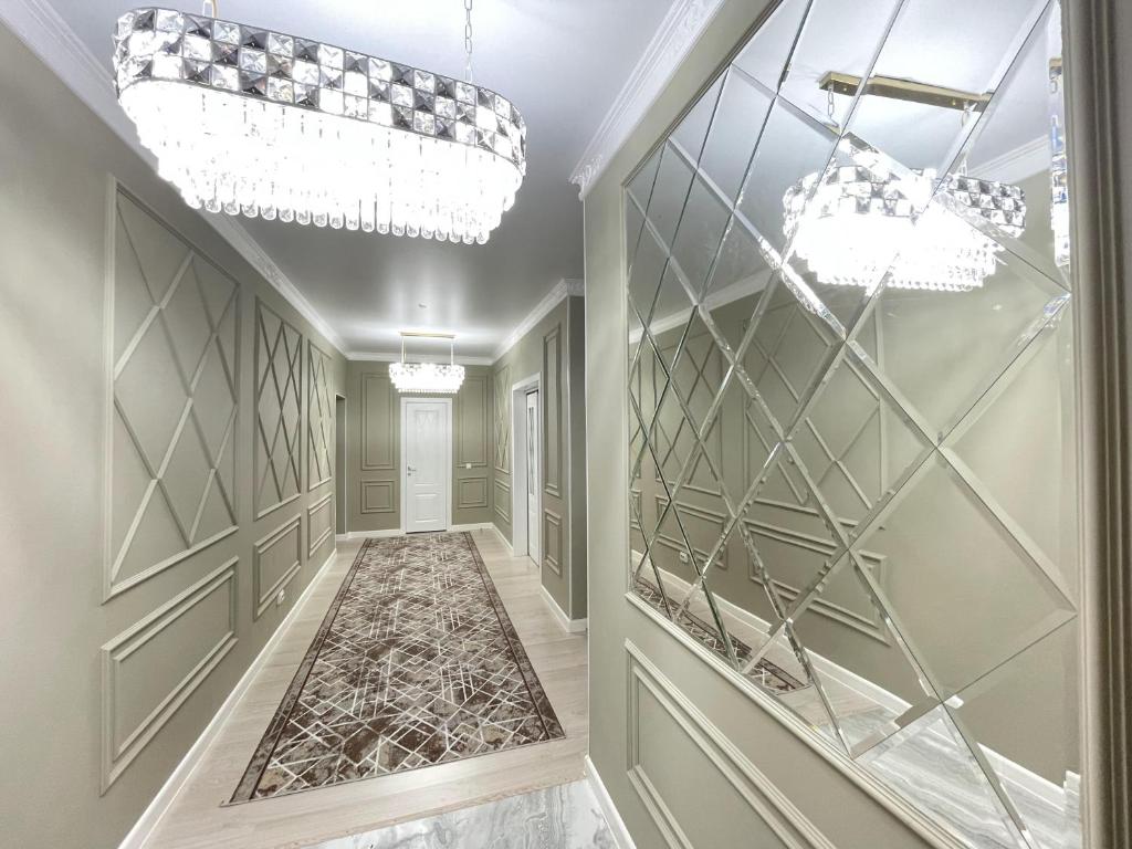 Koupelna v ubytování # 31 Элегантная и просторная квартира