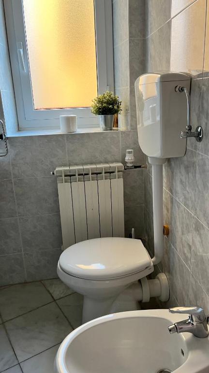 Koupelna v ubytování B&B Ligustico
