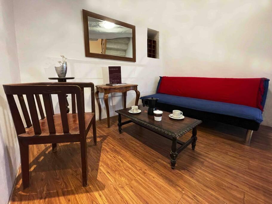 Posezení v ubytování Casa Justina