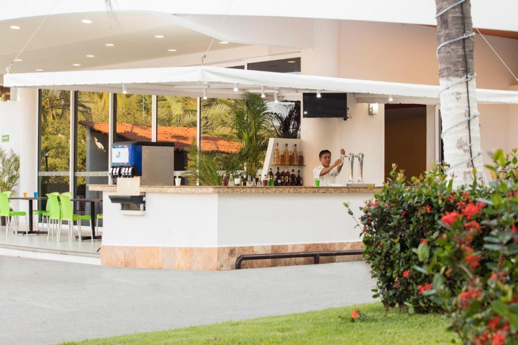 Zahrada ubytování Costa Club Punta Arena - Desayuno buffet incluido