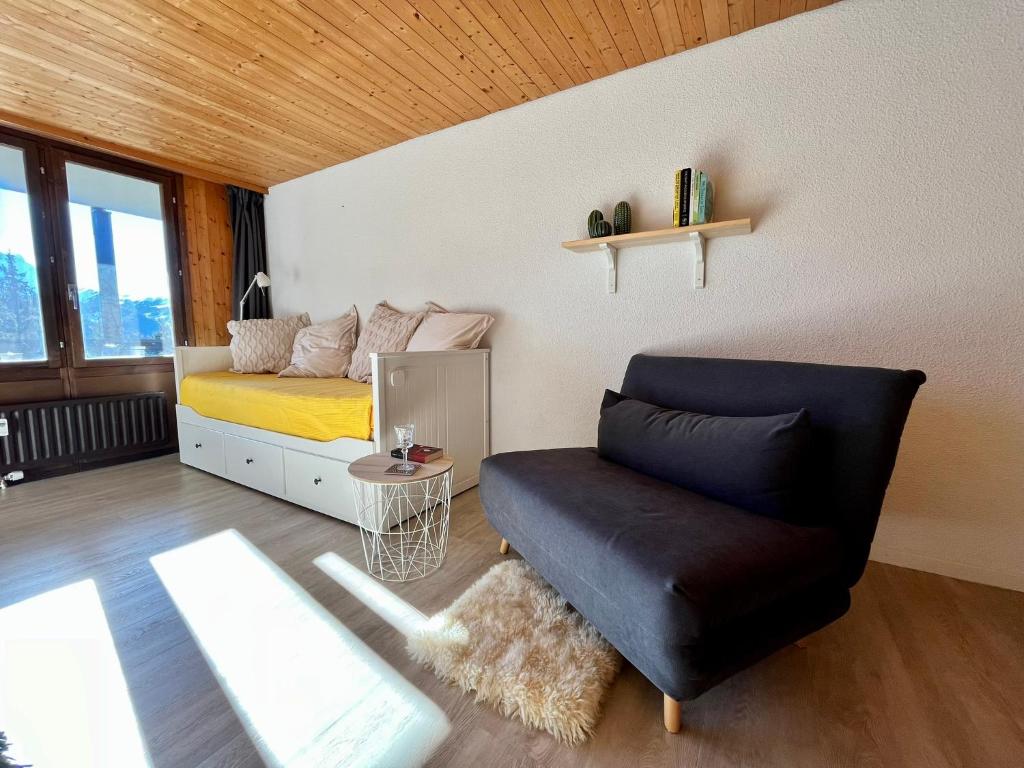 Setusvæði á THE ALPINE STUDIO proche du lac Frience, chiens admis, parking privé