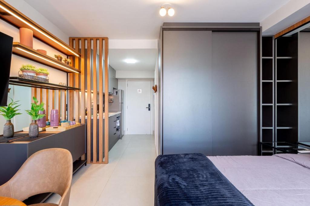 Postel nebo postele na pokoji v ubytování Likehome Connect