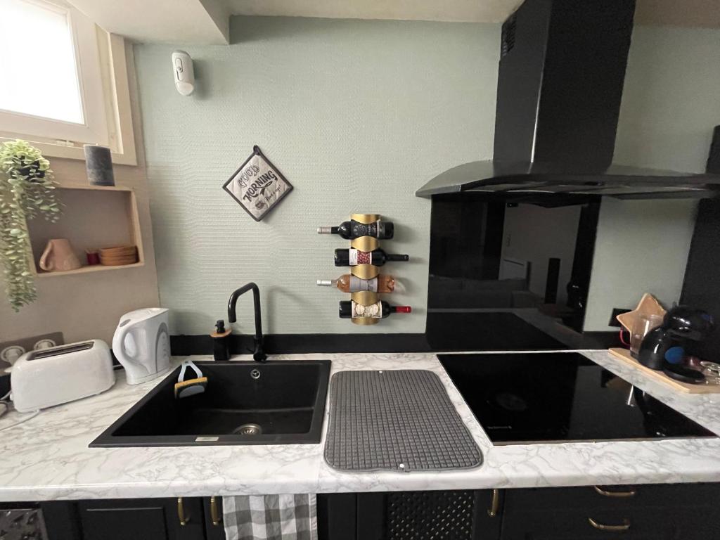Kuchyňa alebo kuchynka v ubytovaní Relaxed appartment