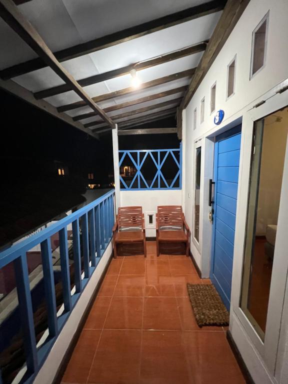 Balkón nebo terasa v ubytování Seaside Hotel