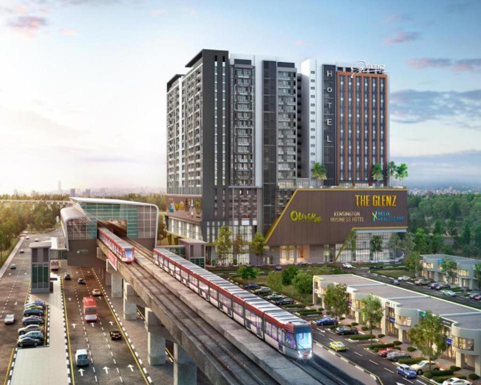 a rendering of a train station with a train station at FOX Hotel Glenmarie Shah Alam by The Ascott in Shah Alam
