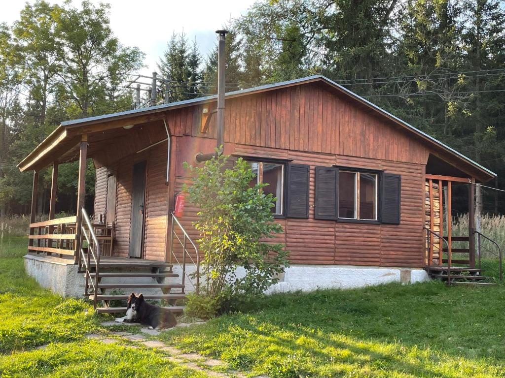 Zahrada ubytování Nature Center Údolí volavek