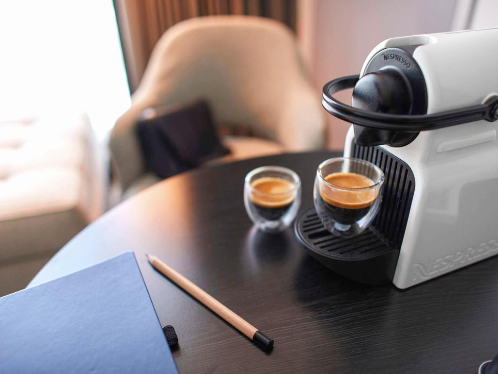 Kaffee-/Teezubehör in der Unterkunft Novotel Perth Murray Street