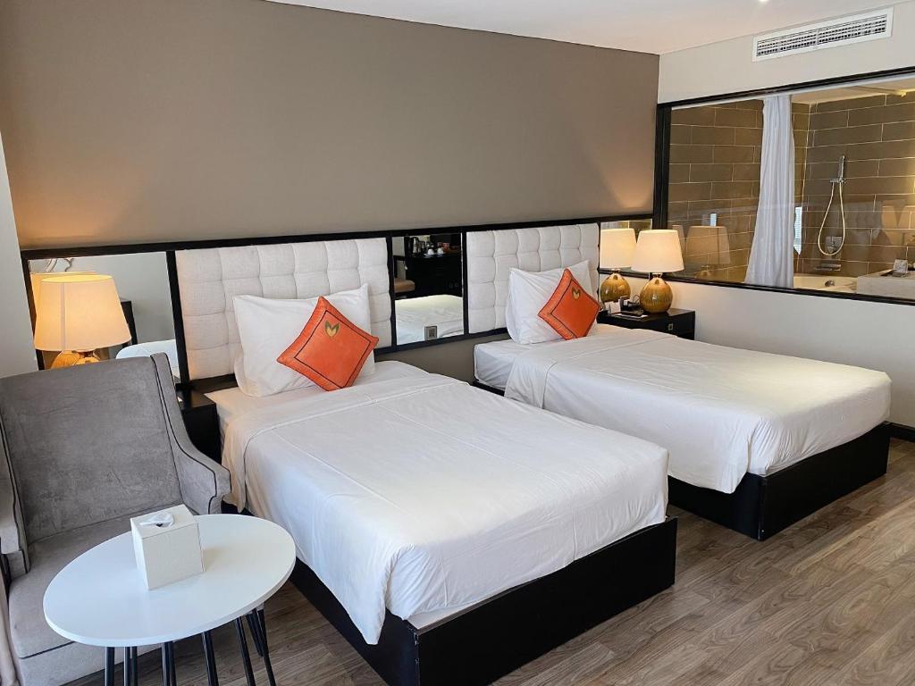 Sanouva Da Nang Hotel - Daily Afternoon Tea Inclusive - Großes Doppel- Oder Zweibettzimmer