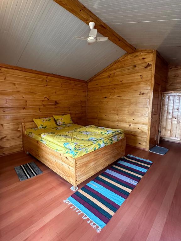 Postel nebo postele na pokoji v ubytování Basho beach Resort