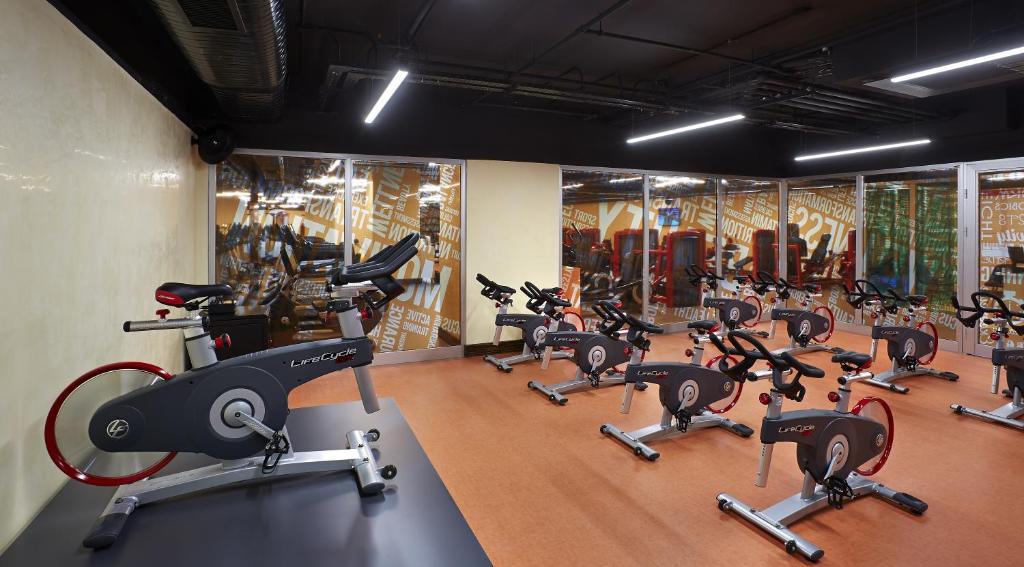 The fitness centre and/or fitness facilities at Uranus Istanbul Topkapi