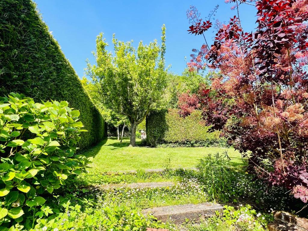 Vườn quanh La Maison Blanche du 10Honfleur