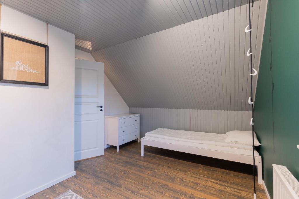 Postel nebo postele na pokoji v ubytování Tammearu villa