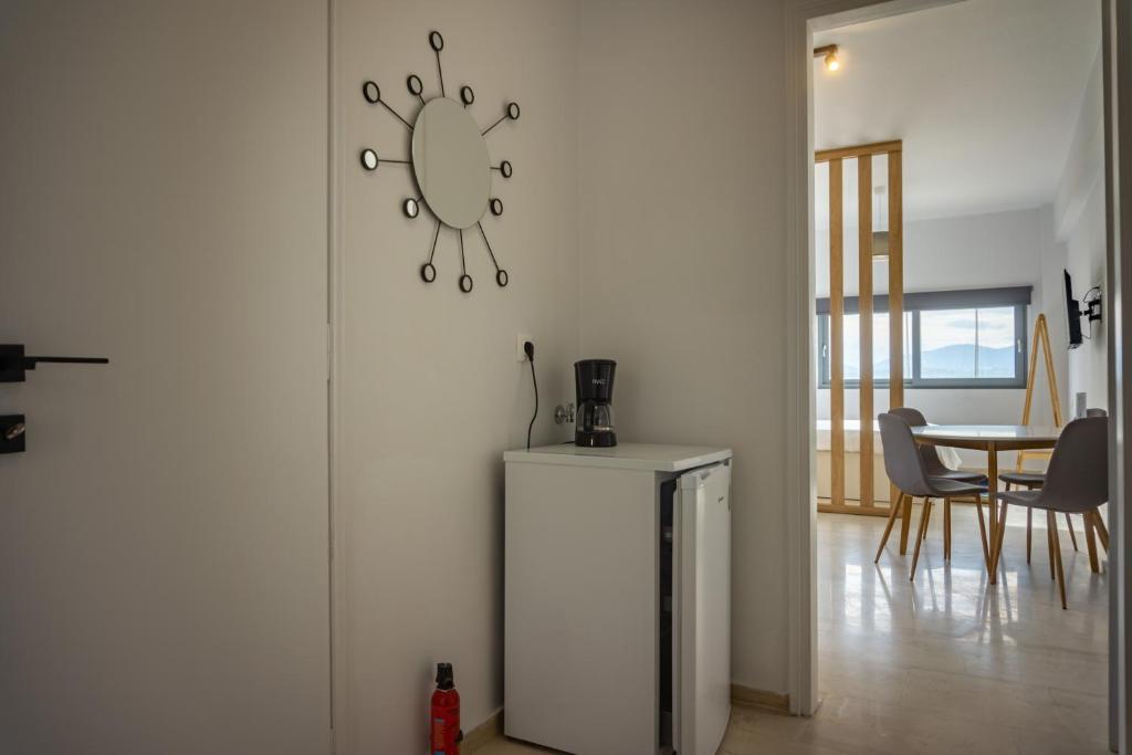 Kuchyňa alebo kuchynka v ubytovaní Nest Port View Apartment