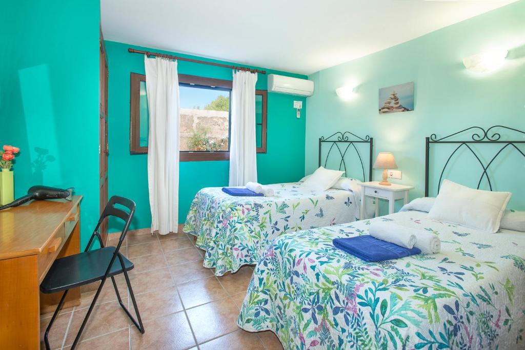 Postel nebo postele na pokoji v ubytování Owl Booking Villa Maria - Family and Friends