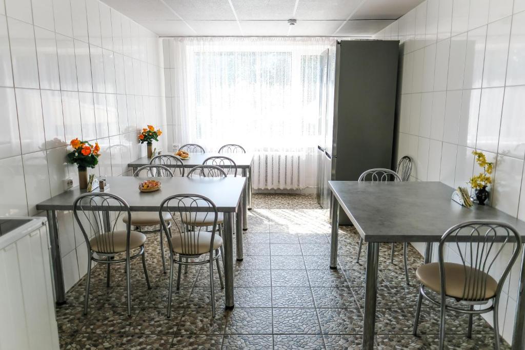 Posezení v ubytování Hostel Nele