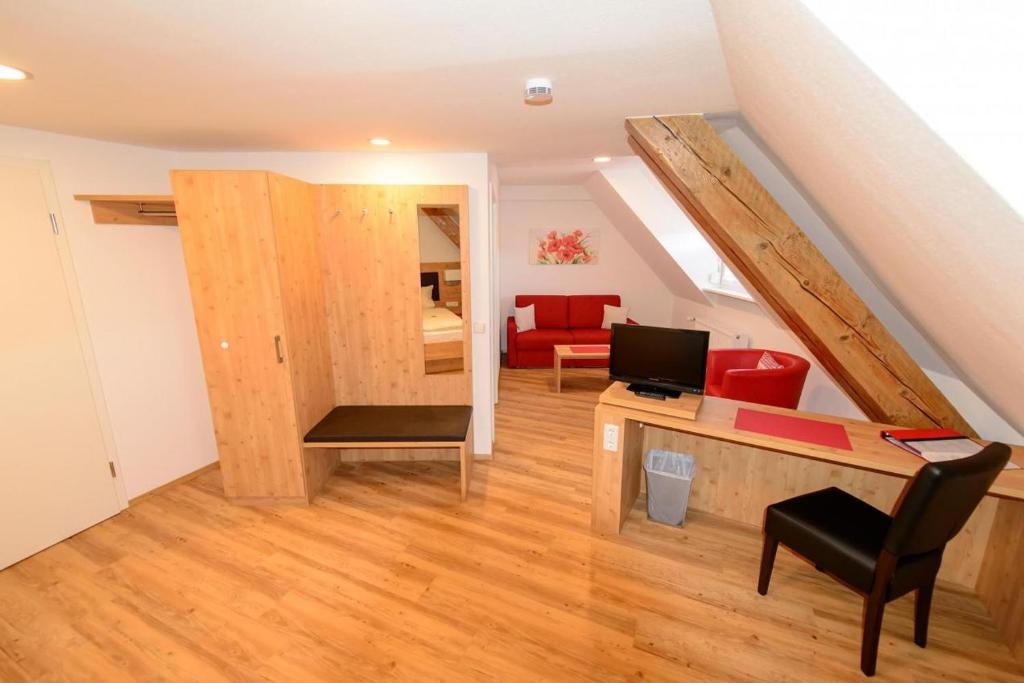 Posezení v ubytování Hotel Zum Rebstock