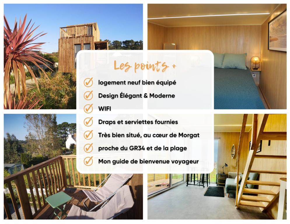 Afbeelding uit fotogalerij van Tiny house proche de Morgat in Crozon