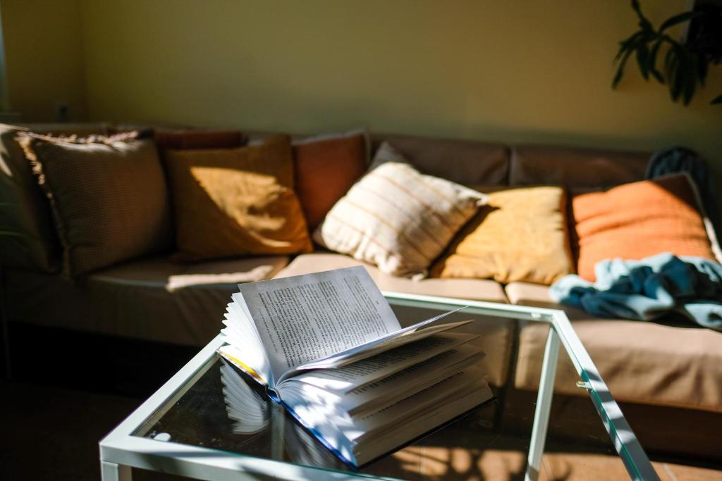 Posezení v ubytování Hostel Nele