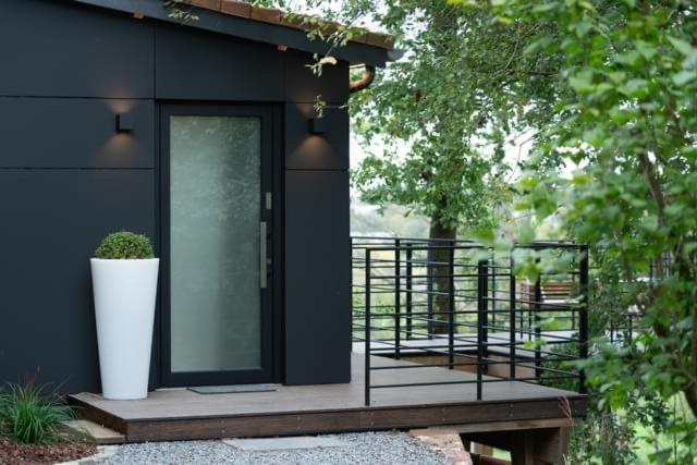 Rõdu või terrass majutusasutuses Gîte : Le Petit Appentis