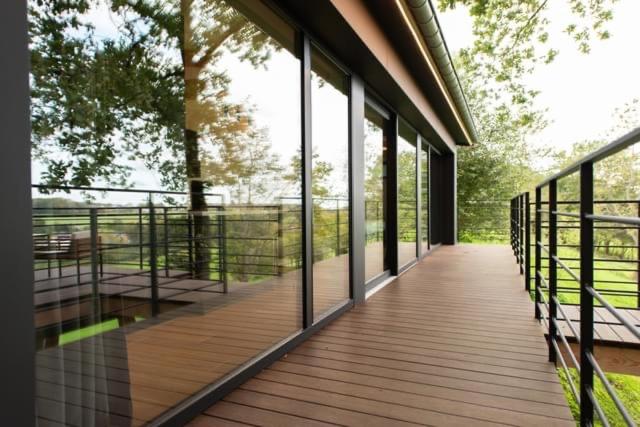 Rõdu või terrass majutusasutuses Gîte : Le Petit Appentis