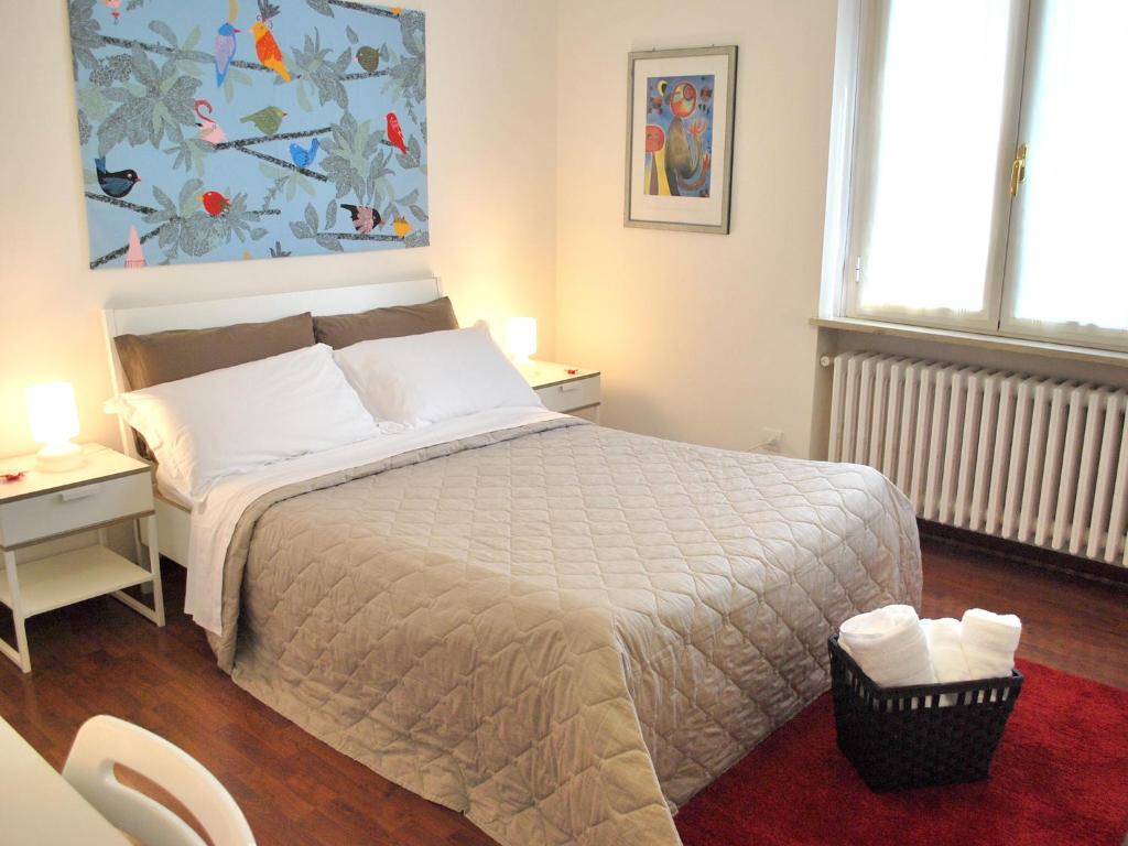 Postel nebo postele na pokoji v ubytování B&B Villa Paradiso