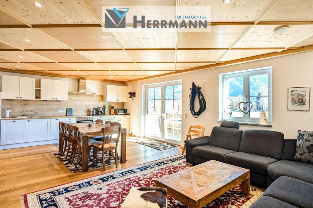 Kuchyň nebo kuchyňský kout v ubytování Ferienwohnung Landliebe