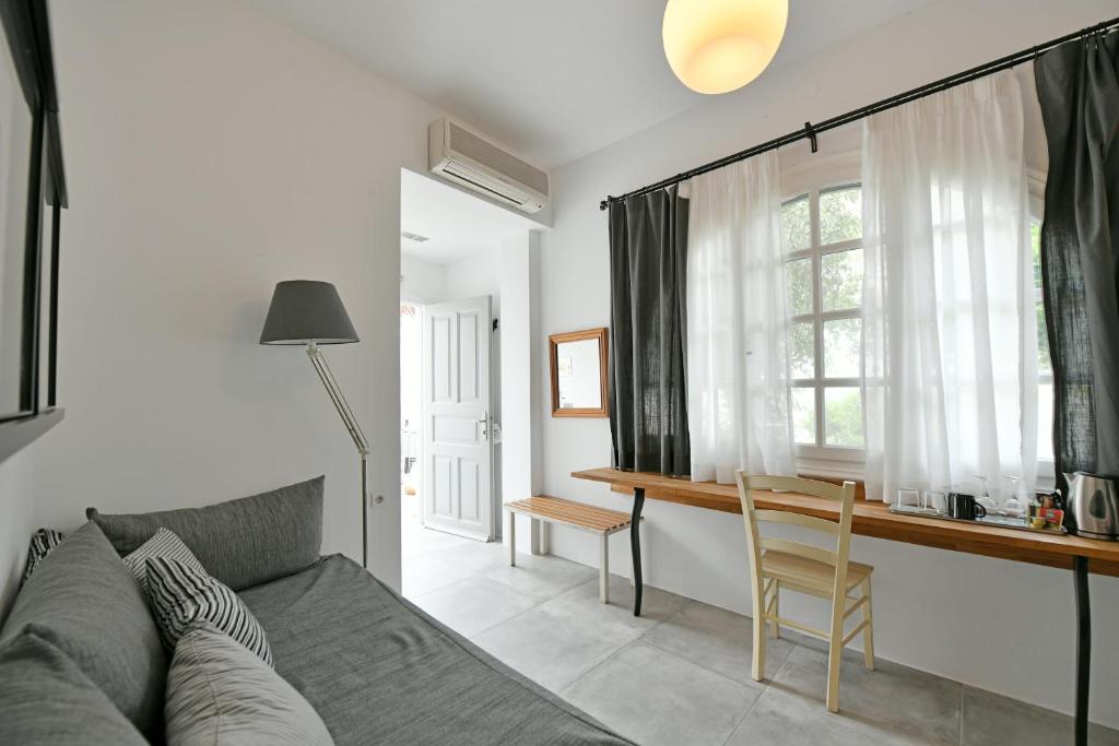 Istumisnurk majutusasutuses Piteoussa rooms