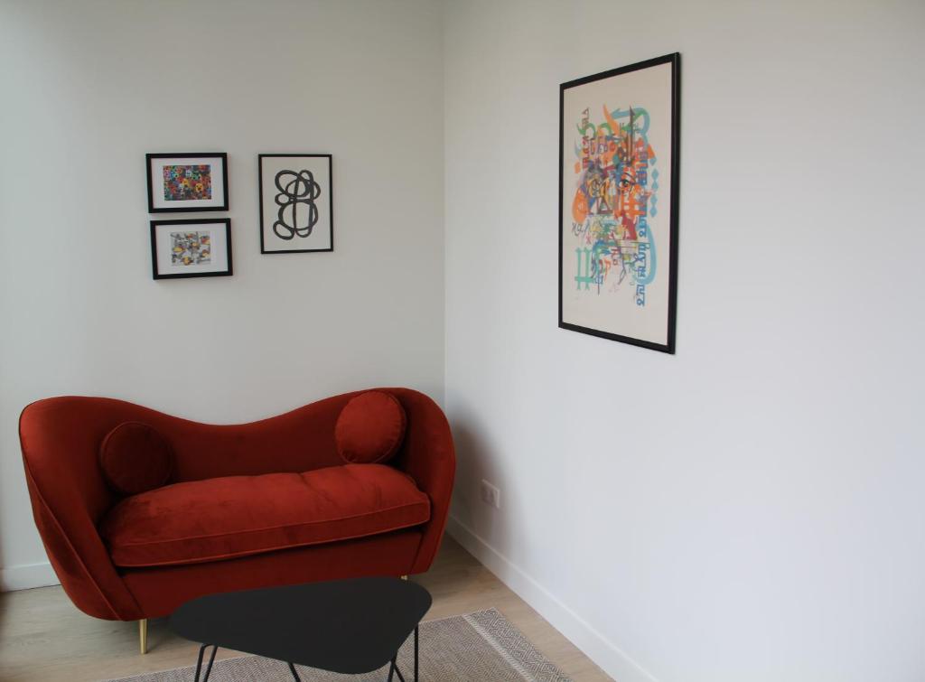 Część wypoczynkowa w obiekcie FINESTATE Coliving Mairie d'Issy