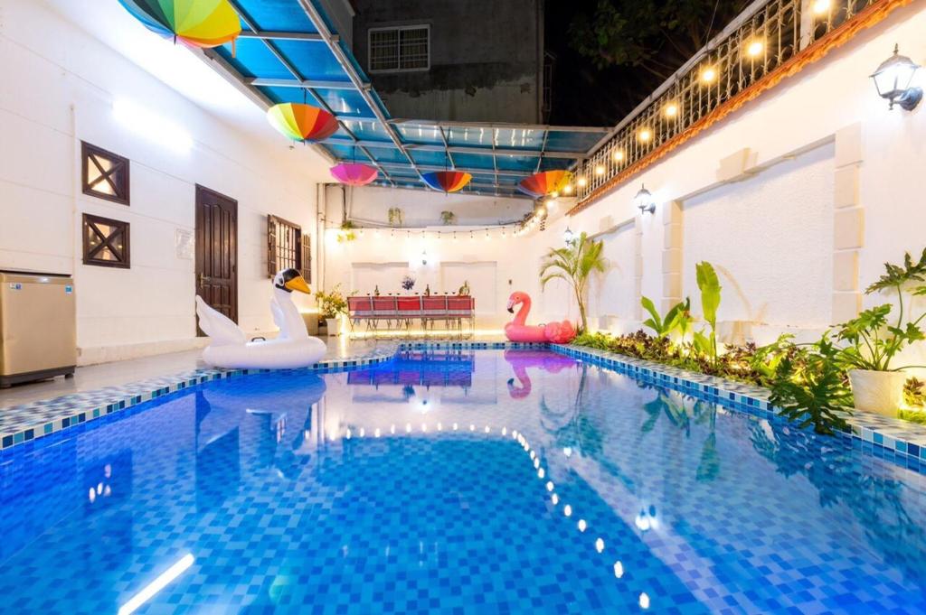 Karaoke & Bida - 4,5 LLQ, 붕따우 (2024 신규 특가) Villa Gần Biển Bãi Sau - Free Karaoke & Bida - 4,5 LLQ, 붕따우, 베트남