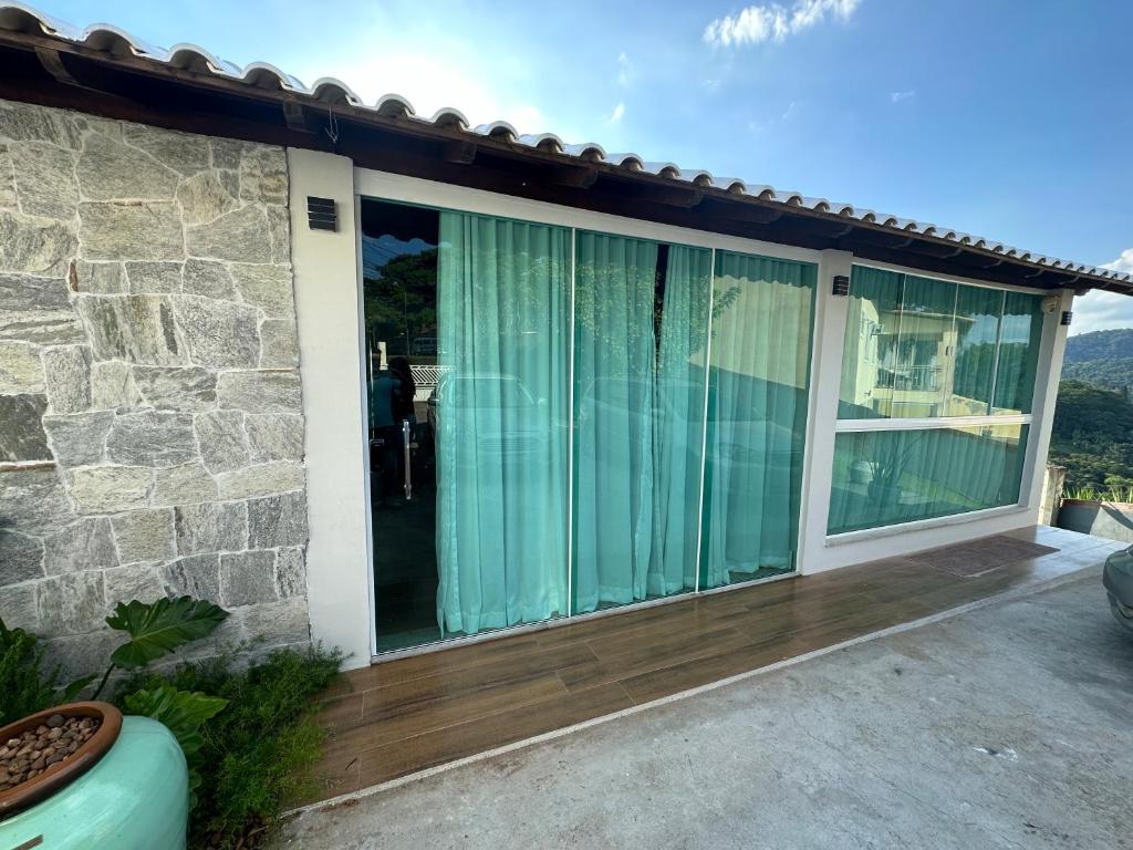Chalé Requinte da Serra - Queen Room With Pool View