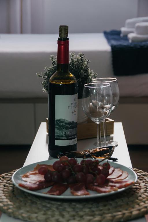 Nápoje v ubytovaní Picasso Premium Apartment
