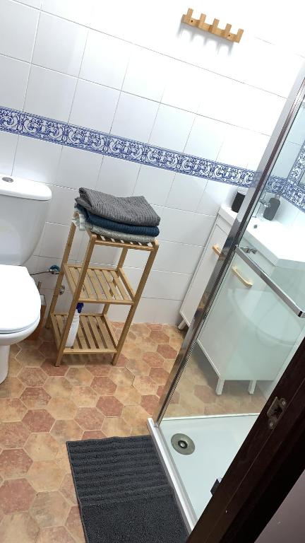 Kúpeľňa v ubytovaní Casa los Laureles