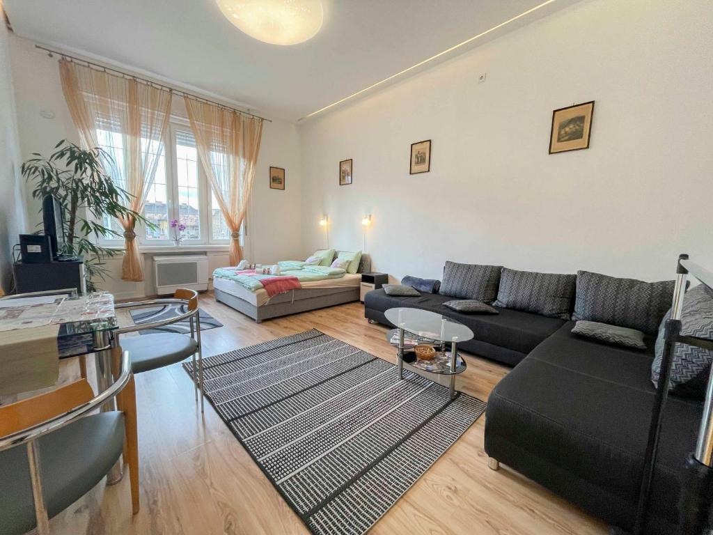 Χώρος καθιστικού στο FREE GARAGE!!! Downtown apartment near the NEW YORK coffee house