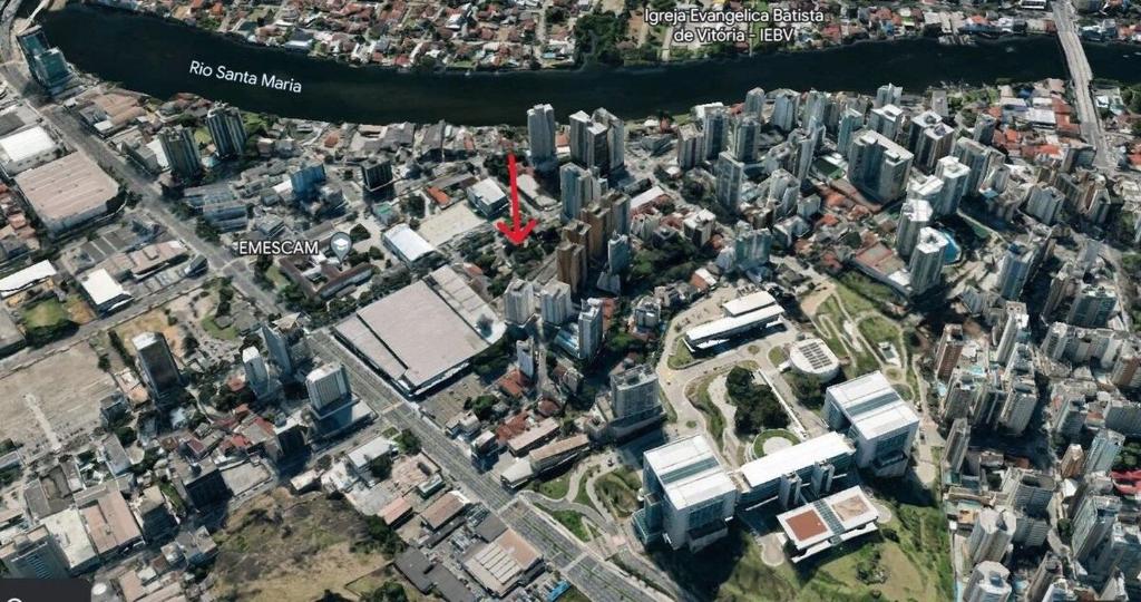 Nespecifikovaný výhled na destinaci Vitória nebo výhled na město při pohledu z apartmánu