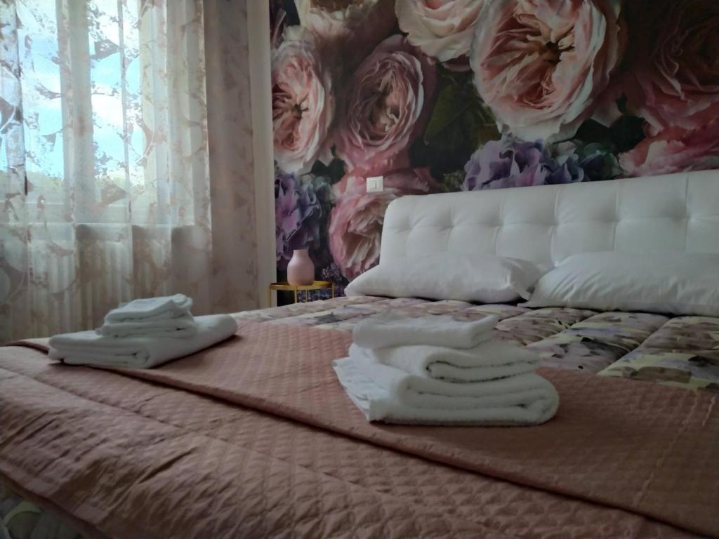 Postel nebo postele na pokoji v ubytování B&B Potenza IT