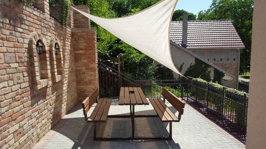 Patio nebo venkovní prostory v ubytování Penzion Starovice