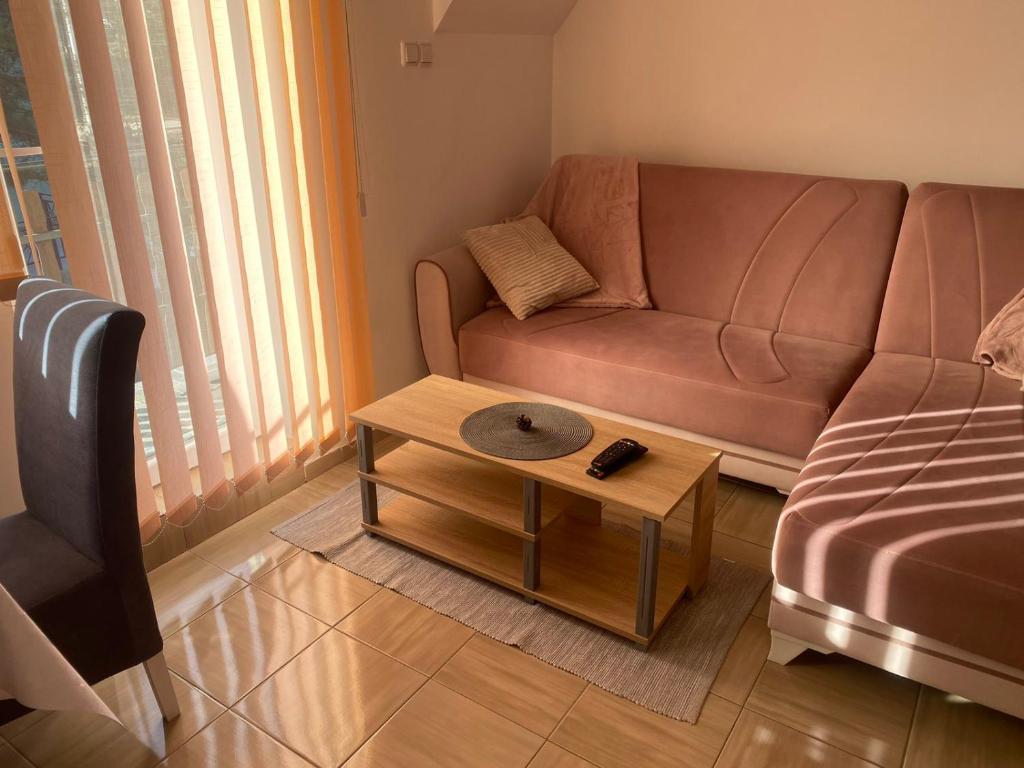O zonă de relaxare la Apartman Rankovic