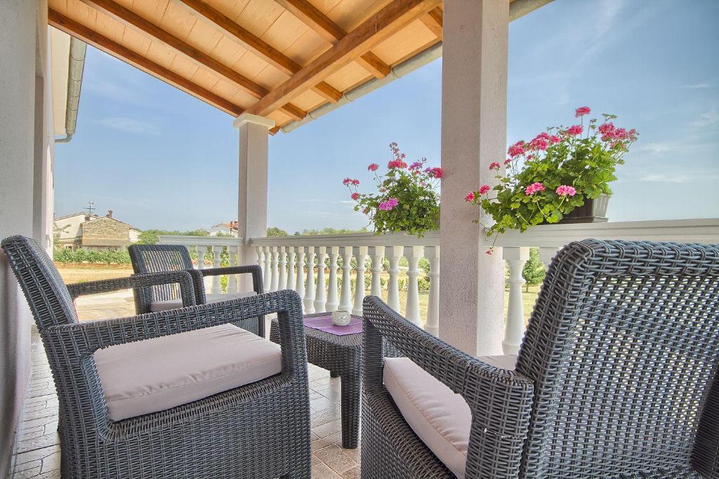 Balkon lub taras w obiekcie Casa Nina & Tea