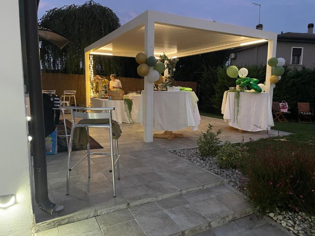 Patio nebo venkovní prostory v ubytování Adria bnb Nature Resort
