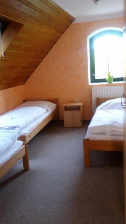 Postel nebo postele na pokoji v ubytování Pension.NO30
