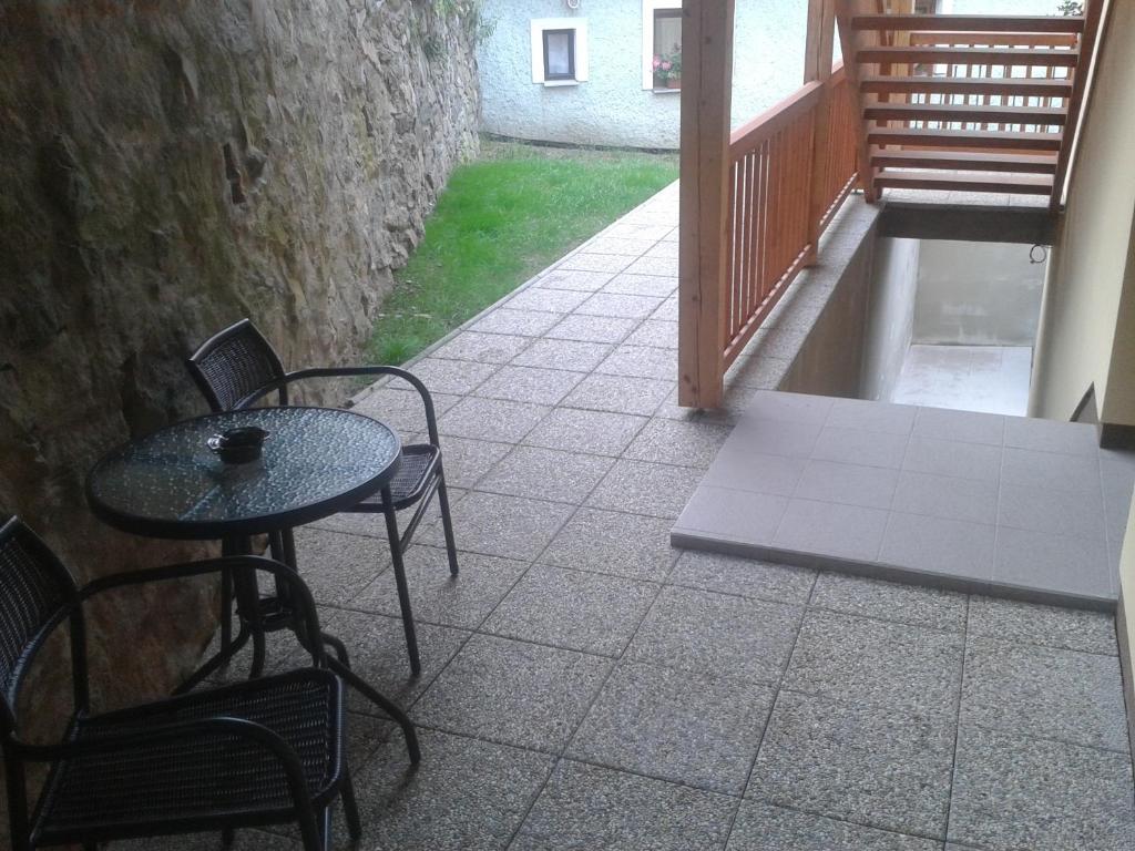 Balkón nebo terasa v ubytování Dueta Apartment